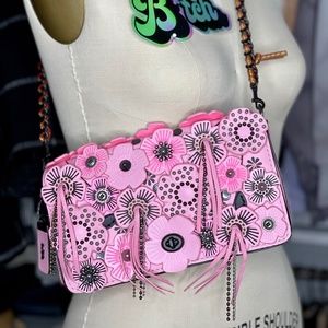 COACH 1941 Wild Tea Rose Dinky Crossbody Bag